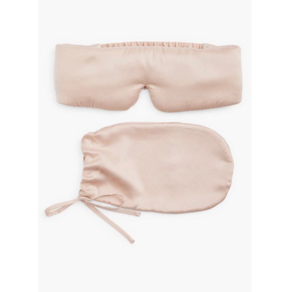 Lunya Silk Washable Sleep Mask | Pink